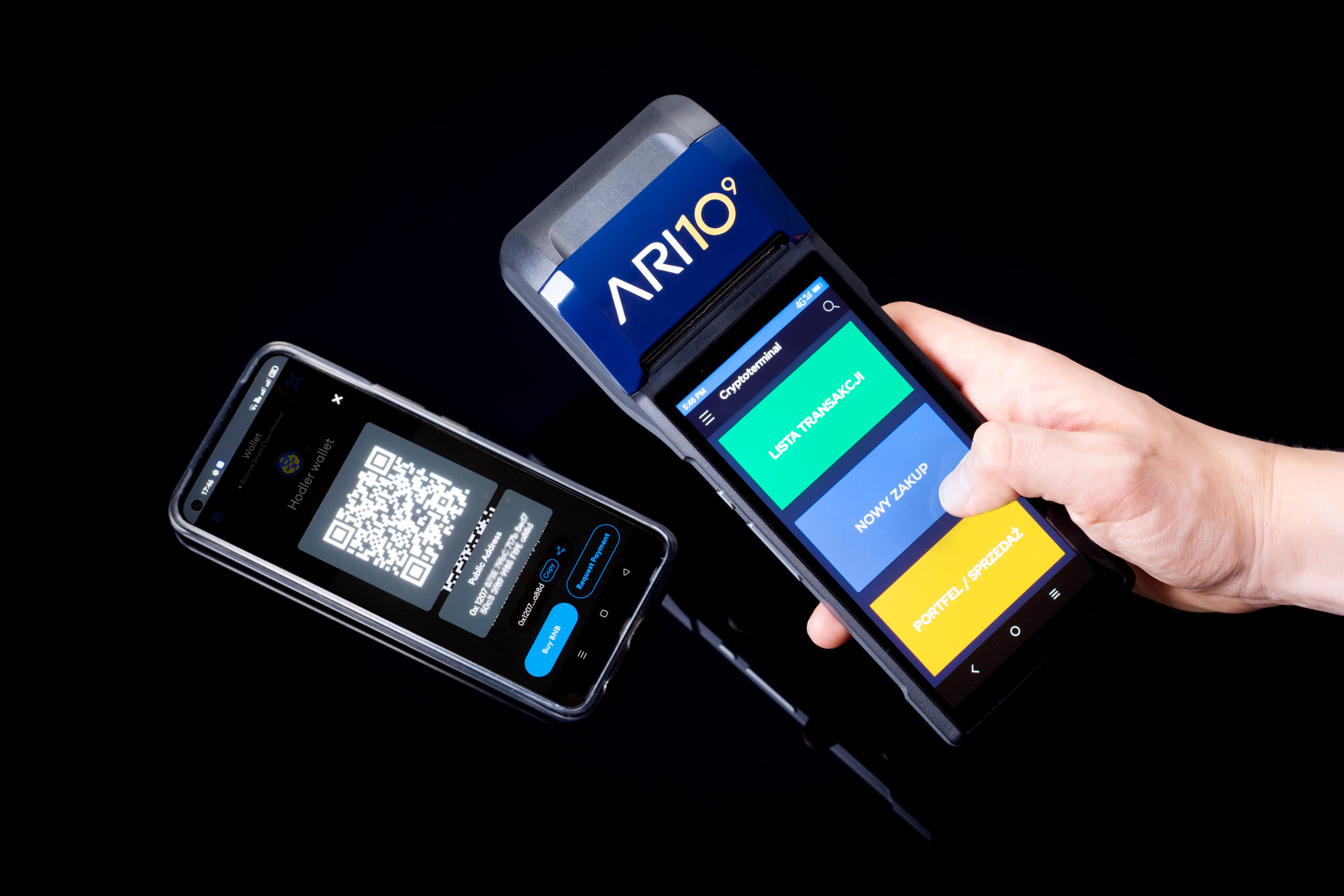 ARI10 terminal kantor bitcoin franczyza